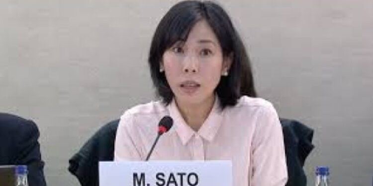 mai-sato-rapporteuse-speciale-de-l-ONU-droits-humains-iran-csdhi-750×375